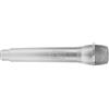 OKJHFD Accessorio microfono falso, microfono realistico Spettacoli di danza Accessorio microfono pratico per spettacoli karaoke Gioco di ruolo Natale Cosplay Musica Favoriti (Argento)