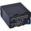 CQJFCYBRA 5200mAh For Batteria BP-U60 O Caricabatterie Rapido LCD, Compatibile Con Sony BP-U90 BP-U30 PMW-100 PMW-150 PMW-160 PMW-200 PMW-300(1 battery)
