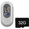 iFutniew Mini action camera 1080P Full HD Videocamera digitale DVR Videoregistratore Sport con scheda 32G -