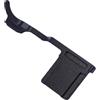 duomianshou Impugnatura per pollice in metallo compatibile con fotocamera Fujifilm Fuji X-T50, pulsante per pollice con tappo di copertura per montaggio a slitta calda, estensione maniglia dito