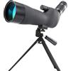 WANWEN Outdoor 20-60X60 Bak4 Telescopio Monoculare Impermeabile Zoom Cannocchiale Strumento di Bird Watching con Treppiede Supporto del Telefono Caccia Ottica Scope Little Surprise