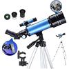 YangRy Telescopes for Adults, Focal Length Professional Astronomy Refractor Telescope for Kids and Beginners - Portable Telescope Software Perfect Telescope Gift for Kids YangRy