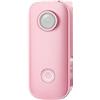 YFDGD Action Camera Recorder Shooting Anti-Shake Impermeabile Sci Moto Casco Vlog Thumb Sport Camcord Cattura Facilmente Momenti Mozzafiato(C100 Plus 64GB,Pink)