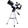 HUIOP Telescopio da esterno Telescopio astronomico rifrattore ad alta trasparenza Telescopio professionale per osservare le stelle Treppiede compatto Guardare monoculare per bambini Adolescenti Princi