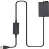 Andoer DR-E8, alimentatore USB, adattatore di corrente alternata, batteria cieca, ingresso USB, compatibile con Canon Rebel T3i T2i T4i T5i EOS 550D 600D 650D 700D Kuss X5 X4 X6i X7i