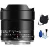 TTArtisan Obiettivo grandangolare F2 APS-C Fisheye da 10 mm con messa a fuoco manuale per fotocamere Sony E Mount A7C A6600 A6400 A6300 A6000 A7SIII A7RIII A7RIV A7MIV NEX3N NEX5N, ecc.