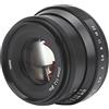 Sxhlseller Obiettivo 35mm F1.2 II E Mount Apertura Ampia Apertura Graduata Messa a Fuoco Manuale 6 Elementi in 5 Gruppi per Fotocamera FS5/FS7/FS7M2/FS5M2K/A3000/A5000/A5100/A5100L/A6000