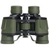 Opvisvoy Binocolo professionale 8 x 40 per adulti, durevole, portatile, a lunga distanza, foci regolabili, telescopio trasparente, binocolo per viaggi e paesaggio, 2 opzioni di colore (verde)