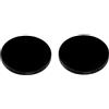 Generic Lenti in vetro ottico 2 pezzi 18mm 20mm 22mm 28mm 41.5mm ZWB2 365nm lente filtro luce nera for C8 C12 501B 502B C26 penetrare 365nm(21.8mmx2mm)