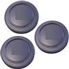 duomianshou 3 tappi di copertura per il corpo della fotocamera, compatibili con fotocamera Olympus M4/3 E-M1X M1 M5 M10 II III, PEN-F, Air A01, E-P1 P2 P3 P5 P7, PL1 PL3 PL5 PL6 PL7 PL8 PL9 PL10, PM1 PM5