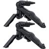 DOITOOL Supporto Per Morsetto Per Action Camera Da 2 Pezzi Mini Treppiede Per Telefono E Fotocamera Compatto E Portatile Con Angoli Regolabili