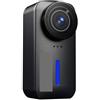 AMRTTWY Action Camera, C110+ Action Camera Wi-Fi Sport Camera con correzione a distorsione, stabilizzazione giroscopica, impermeabile,per Ciclismo, Moto(Black)