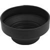 XUMIUZIY Cappuccio di Lente da Camera Evitare il Danno Pieghevole Tre Lenti a Campana per Teleobiettivi Telecamere di Gomma Ad Angolo Largo (58MM)