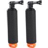 Bstepompre 2X Impermeabile Portatile Sub-Selfie Stick Monopiede Immersione Maniglia Mano Treppiede per HD Hero Geekpro Action Cameras