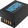 Newell - Batteria agli ioni di litio NP-T125, seconda o di ricambio per Fujifilm | 10,8 V 1300 mAh 14 Wh | Nero