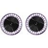 fonefunshop Camera Protectors Compatible with iPhone 14 14 Plus A Set of 2 Purple Jewelled