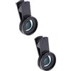 jojofuny 2pezzi Macro Per Smartphone Ingrandente Super Macro Con Clip Per Fotocamera e Portatile