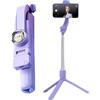 Generic Treppiede da viaggio stabile e fisso, treppiede per telefono con grilletto a distanza senza fili, treppiede da viaggio girevole a 360°, treppiede per telefono attraente con disegno gatto