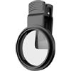 EXQIOUR Filtro riflettente per Smartphone Fotografia Lente in Vetro Ottico CPL Polarizzatore Filtrazione Clip On Design Viaggio Fotografia Filtro