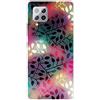MUTOUREN Cover per Samsung Galaxy A42 5G Custodia in Silicone TPU Trasparenti Ultra Sottile Antigraffio Antiurto Protettivo Case con Pellicola Proteggi Schermo, Foglie Colorate