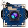 ELP USB con fotocamera 2.1mm Lens 1080p HD Free Driver USB Camera Module, 2.0 Megapixel (1080p) fotocamera USB, per Linux Windows Mac Os