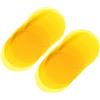 Ipetboom 30 Filtri Gel per Illuminazione Ambientale Led, Pellicola Autoadesiva per Correzione Colore Caldo, Dischi da 60 Mm per Luci da Teatro e Faretti D'atmosfera