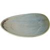 Olympia nisbets limited Olympia Ember Blue Triangle Plate - 250 x 207 mm 10 pollici (confezione da 6)