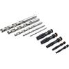 GEARWRENCH 10 Piece Bolt Biter Screw Extractor Set - 84786