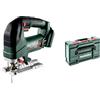 metabo Seghetto alternativo a batteria - METABO - STAB 18 LTX 150 BL - 18 V - MetaBOX 145 L