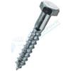 AMBROVIT VITE TIRAFONDI TE ZINCATE DIN571 8x140 - 50Pz