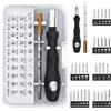 TKISZYZR Set di cacciaviti 32 in 1, mini set di cacciaviti magnetici - contiene 30 punte di precisione kit di riparazione di precisione, set di utensili per occhiali, telefoni, computer portatili e computer
