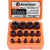 Amartisan - Set di 14 chiavi a bussola a forma di stella con attacco E4 -E24
