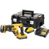 DEWALT - Sega a sciabola 18 V XR BRUSHLESS - POWERSTACK + 2 batterie 5 Ah + caricatore + scatola T-STAK - DEWALT - DCS367H2T-QW