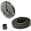 DUANXY Kit tamburo pignone di ricambio per motosega 4500 5200 5800 45CC 52CC 58CC