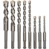 Sabre Tools - Set di punte per trapano SDS Plus, punte in carburo per mattoni, pietra, calcestruzzo, 8 pezzi