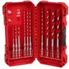LuminaNest 48-20-9058 per Milwaukee 10 pezzi Shockwave Impact Duty Carbide Hammer Drill Bit Kit