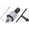 Helilyco JT0 Mandrino per trapano motore con serraggio da 03-4 mm per gamma, albero 4-8 mm, motore elettrico, set da 4 pezzi