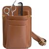 Generisch Borsa a tracolla per elettricista - Porta forbici in pelle PU | Borsa portautensili fioristi in pelle PU, custodia multiuso per utensili da parrucchiere, negozio di fiori