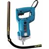 DRAUXI Vibratore in calcestruzzo for vibratore in cemento for di costruzione a mano 1m 1,2 m .5m. Tubo flessibile Buona configurazione(1750W motor+1 meter rod)