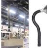 LCUVIMPEX Tubo flessibile articolato, Tubo Aspirazione Fumi Di Saldatura Con Valvola E Cappa, Diametro 45-200mm, Lunghezza 80-300cm(Id 45mm(1 7/9 In),L 150cm/4.9ft)