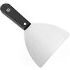 GERRIT Raschietti for cartongesso Coltello for stucco Coltelli for stucco flessibili in acciaio inossidabile - Utilizzati for carta da parati, set di strumenti for rimozione stucco for pareti, 2,5 pollici (