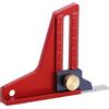 Generico Misuratore di altezza per da tavolo - Misuratore di profondità | da banco imperiale | Strumento di misurazione magnetico 'altezza metrica in lega di alluminio per per frese art