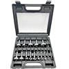 CORTOOL Forstner - Set di 16 punte esagonali, per legno, con gambo multiplo