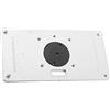 AKLOSIPY Premium 235x120x8mm Table Router in Alluminio Tabella RT Set di Piastre RT con 4 Se Viti Lavorazione del Legno Efficiente
