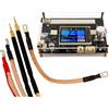 JOXLOVER Stazione di saldatura, Saldatrice a punti portatile 3000A, kit fai-da-te Dual Pulse 18650 con schermo a colori LCD