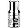 Capri Tools E8 External Star Socket, 1/4-Inch Drive