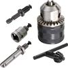 HXSMOZ 1 convertitore da 1,5-13 mm, 1/2, chiave 20UNF, mandrino for trapano, adattatore a cambio rapido, chiave a percussione SDS da 1/4, punta for biella esagonale(D (5pcs Set))