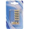 Opatiny Set di 7 adattatori per mandrino in ottone per albero motore, 2,35/3,17/4,05/5,05 mm, compatibile con utensili rotanti e trapani a mano