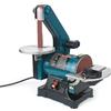 VXDEFP Levigatrice for levigatura a nastro da 300 W Levigatrice for levigatrice a disco da 125 mm Piccola levigatrice for smerigliatrice for levigatrice da tavolo for la lavorazione del legno 25,4 * 762 mm