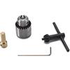 Spacnana Set di Pinze per Trapano Elettrico 4mm Chiave per Mandrino con Cuscinetto per Trapano 3.17 Albero in Rame Micro per Accessori per Elettroutensili